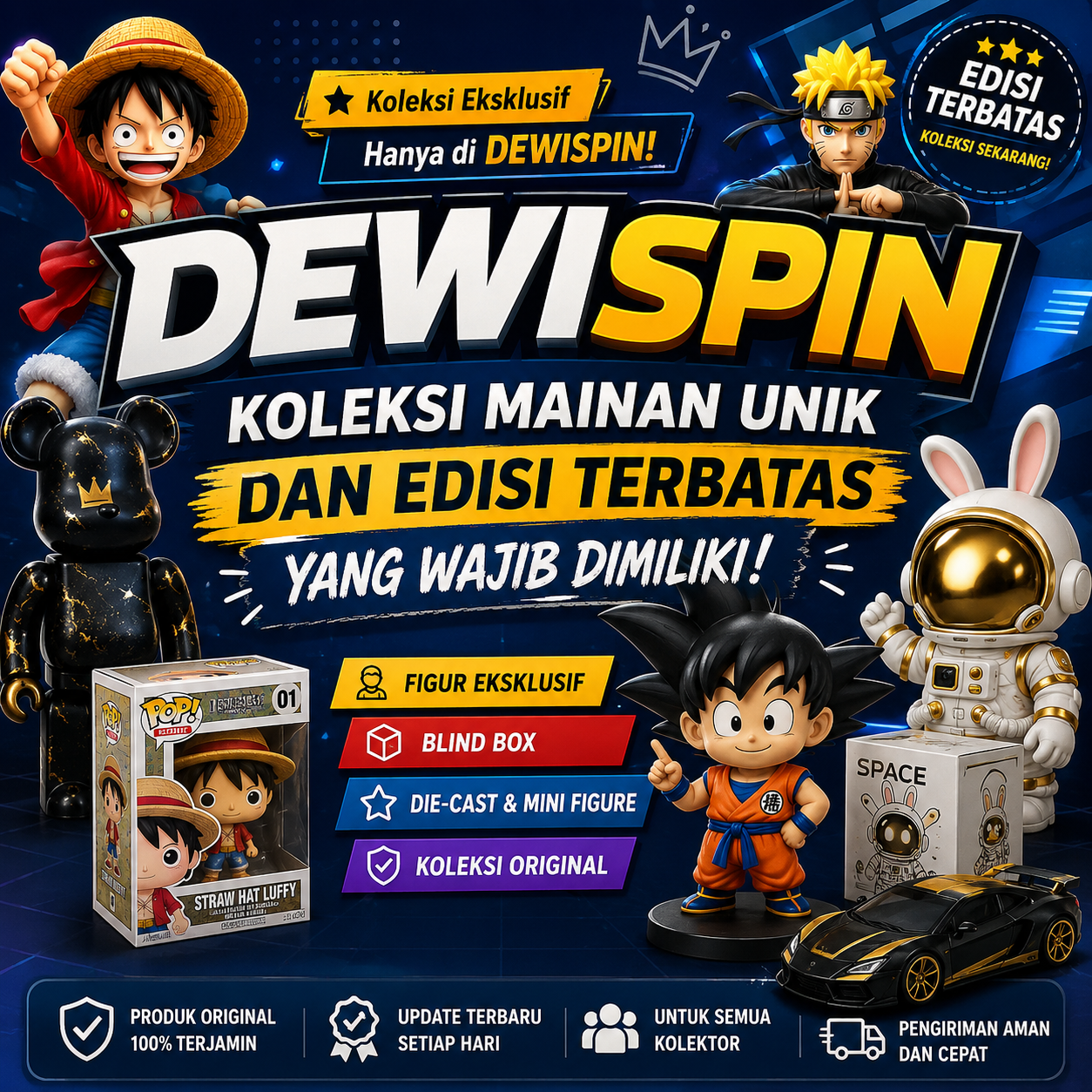 banner DEWISPIN - Koleksi Mainan Unik dan Edisi Terbatas yang Wajib Dimiliki